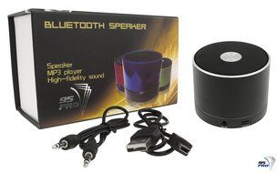 Mini Bluetooth Speaker for Iphone, Ipad, Android, Samsung, Ipod, Kindle with Rechargeable Battery - Black N7