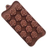 Hestio Rose Shaped Silicone DIY Cholocate Baking Mould
