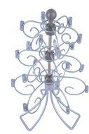 Cake Pop Stand- Lollipop Pastry Sweets Holder Rack Centerpiece - 6.5 x 11 in N2