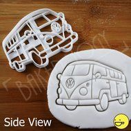 Camper Van Side View Cookie Cutter