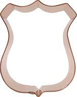CopperGifts: Sign or Police Badge Cookie Cutter