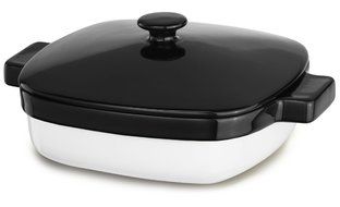KitchenAid KBLR28CRER Streamline Ceramic 2.8-Quart Casserole Bakeware - Empire Red N3