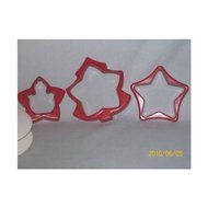Tupperware Christmas Holiday Cookie Cutter Set with Storage