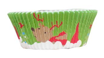 Set Of 100/ Cupcake Cups Paper Christmas