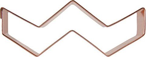CopperGifts: Double Chevron Cookie Cutter