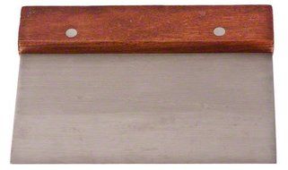 Update International (WDS-36) 6" Stainless Steel Dough Scraper N3