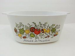 Corning Ware LEchalote La Marjolaine Spice of Life A-3-B 3 Quart Casserole Dish