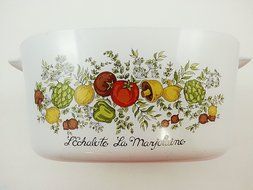 Corning Ware LEchalote La Marjolaine Spice of Life A-3-B 3 Quart Casserole Dish N2