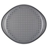 Farberware Nonstick Bakeware 13-Inch Round Pizza Crisper, Gray | Non-Stick 13-Inch Round Pizza Crisper - Gray N2