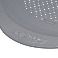 Farberware Nonstick Bakeware 13-Inch Round Pizza Crisper, Gray | Non-Stick 13-Inch Round Pizza Crisper - Gray N3
