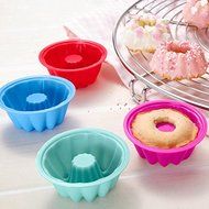 Astra shop Fancy Mini Silicone Dessert Mold, Stackable Bundt Pan, Swirl Jello Mini Cake Mould (3 inch,8 Pack) N3