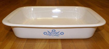 Corning Ware Blue Cornflower Casserole Lasagna Pan A-21