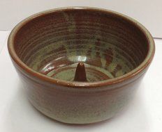 Handmade pottery Apple Baker with recipe