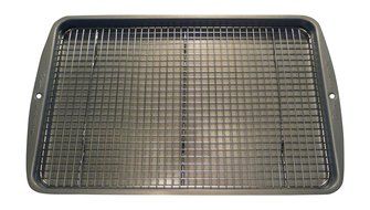 Stainless Steel Cooling Rack, Heavy Duty Oven Safe Stainless Steel Wire Rack, for Cooling, Baking and Roasting... N9