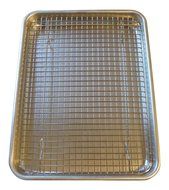 Stainless Steel Cooling Rack, Heavy Duty Oven Safe Stainless Steel Wire Rack, for Cooling, Baking and Roasting... N16
