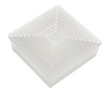 NY CAKE 9-Piece Plain Square Nylon Cutter Set
