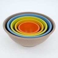 Bamboo Nesting Mixing Bowls -Set of 5