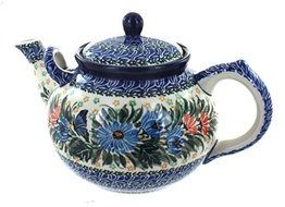 Polish Pottery Kristina Large Teapot
