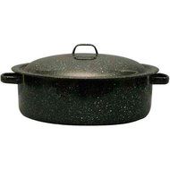 5-Quart Durable Covered Casserole, Black