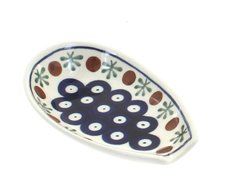 Polish Pottery Nature Small Spoon Rest