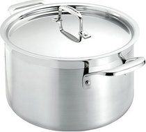 Le Creuset 3-Ply Stainless-Steel 4-1/4-Quart Covered Casserole
