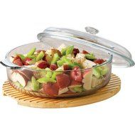3.2 Qt. Baker and Trivet Covered Casserole