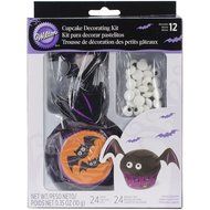 Wilton 415-3025 Bat Cupcake Decorating Kit
