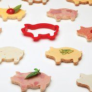 Sandwich Cutter - Party Animals Turkey N3