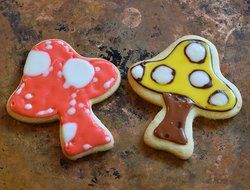 4 Inch Mushroom / Toadstool Cookie Cutter N6