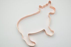 Large Farm Cow Cookie Cutter N3