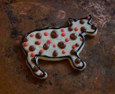 Large Farm Cow Cookie Cutter N5