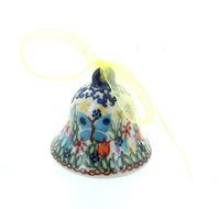 Polish Pottery Garden of Eden Small Bell