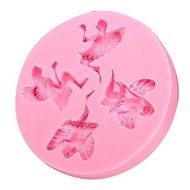 &quot;dipshop 4 Fairy Angel Silicone Fondant Mold Chocolate Polymer Clay Mould&quot; shopping N5