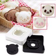 Chris&#039;s Home New Big Eye Panda Shape Sandwich Mold Bread Cake Mold Maker Cutter Craft DIY