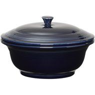 Fiestaware Covered Casserole Dish - Cobalt Blue