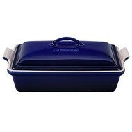 Le Creuset Heritage Covered Baker PJ07053A-336J , 4 qt., Indigo