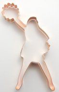 Standing Cheerleader Cookie Cutter