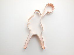 Standing Cheerleader Cookie Cutter N3