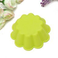 &quot;10pcs Silicone Flower Shape Cake Mold Mould Pudding Muffin Baking&quot; shopping