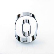 Number Zero Cookie Cutters- Stainless Steel