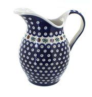 Polish Pottery Nature Pitcher