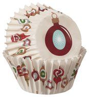 Wilton 415-2609 100 Count Christmas Holiday Sweet Swap Baking Cups, Mini N3