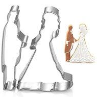 Kootips Wedding Bride Groom Biscuit Sugarpaste Mould Cookie Cutters Cake Decorating Tool