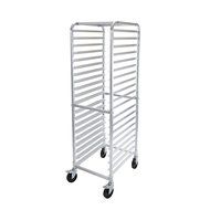 Winco ALRK-20BK 20-Tier Aluminum Sheet Pan Rack with Brake