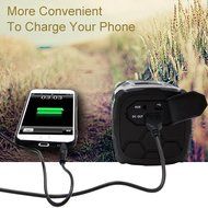 Svpro 3 in 1 Personal Cinema Bluetooth Speaker Mobile Phone Stand Holder wiith 3600mAh Battery Charger Powerbank... N13