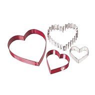 Wilton From The Heart Nesting Cookie Cutter Set