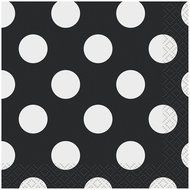 Polka Dot Cupcake Kit for 24, Black N15
