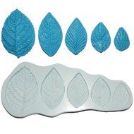 Silicone Molds Leaf Cake Decorating Fondant Gompaste Supply M4785 By Ok Molds