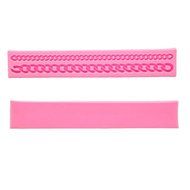 &quot;Long Chain Silicone Fondant Mould Purse Bag Cake Mold Sugar Craft Decorating Tool&quot; shopping N4