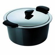Kuhn Rikon 1-Liter Hotpan Casserole, Red N2